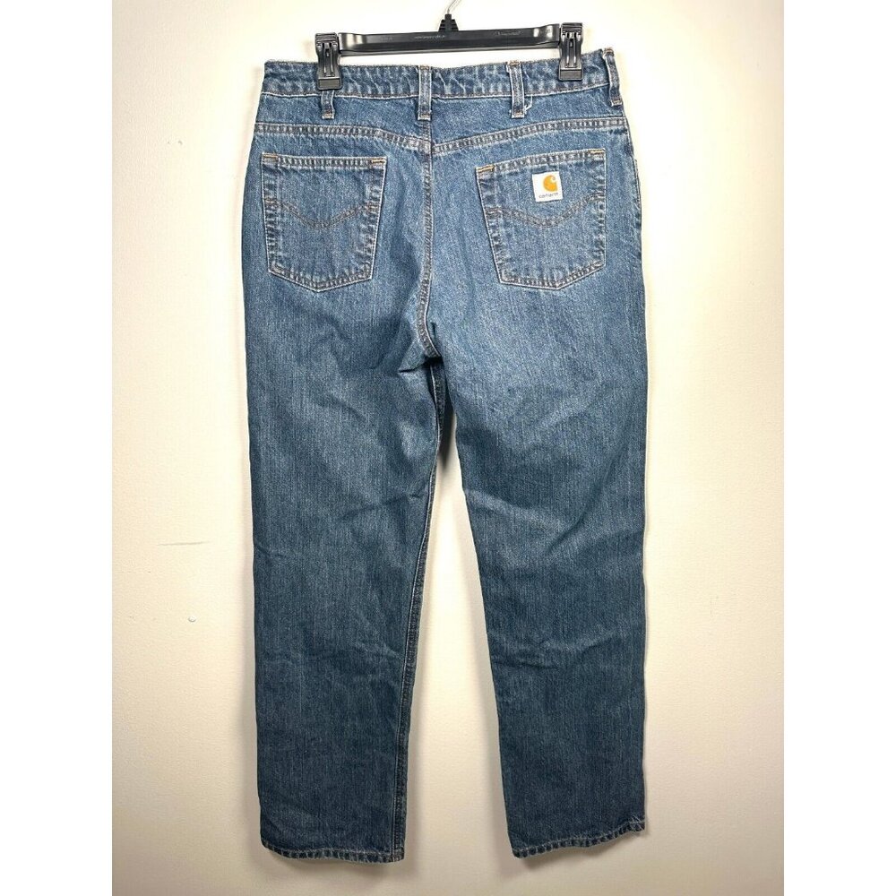Vintage Carhartt 10 x 32 Blue Jeans Cowgirl‎ Look Medium Wash Straight Leg